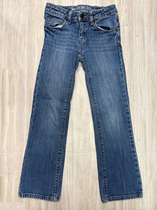 7 Mossimo Supply Mid Wash Straight Leg Denim Pants