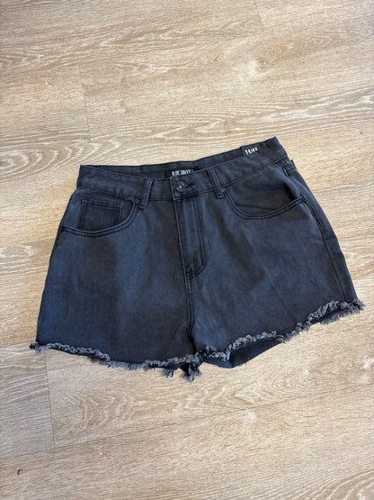 NWT Womens 13 / 31 Washed Black Denim Shorts