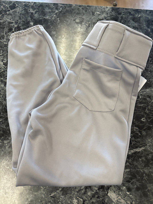 NWT Youth Large Grey Baseball Pants