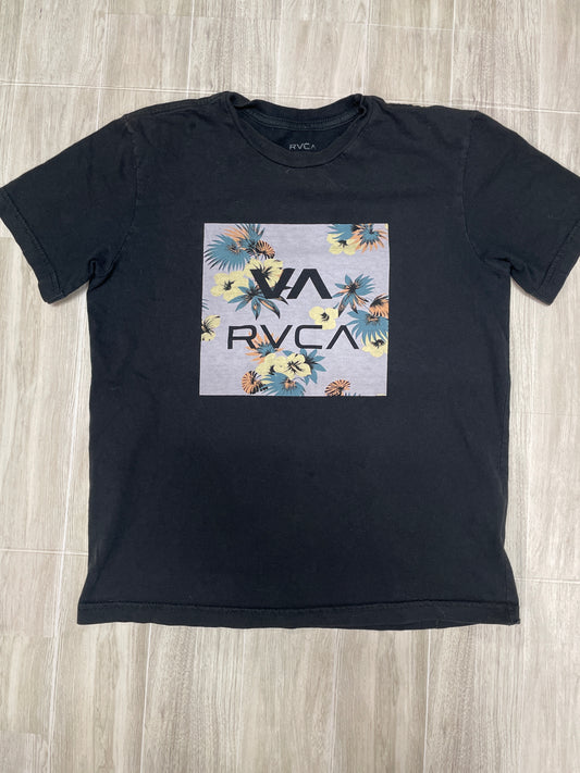 12 RVCA Black Graphic Tee