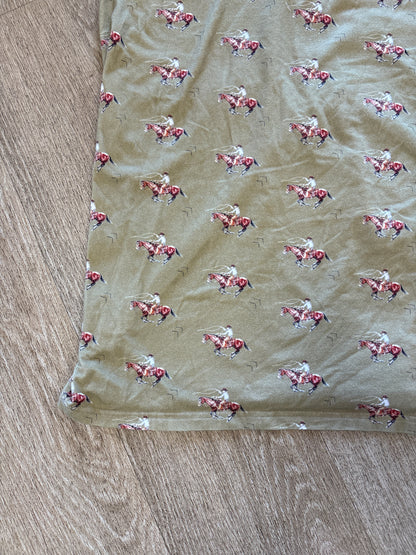 Green Rodeo Nursing Cover/Carseat Cover