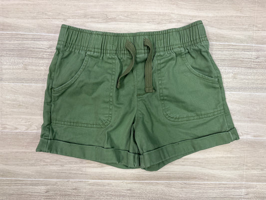 6x Olive Pull On Shorts