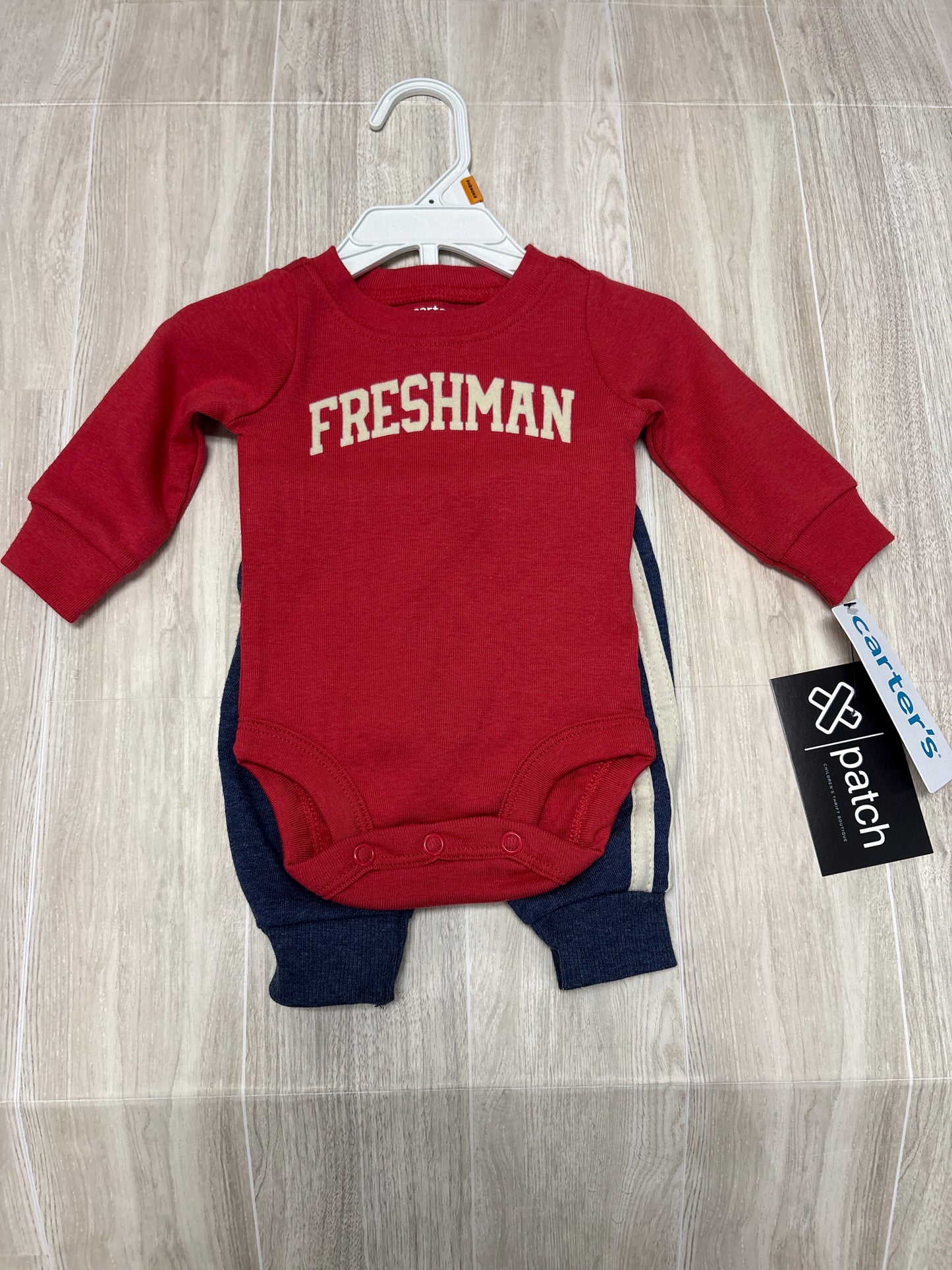 NWT Newborn Freshman 2 Piece Set