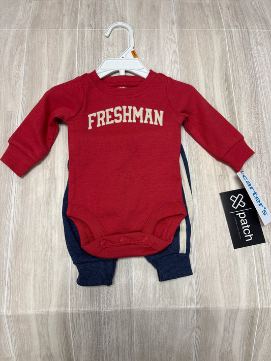 NWT Newborn Freshman 2 Piece Set
