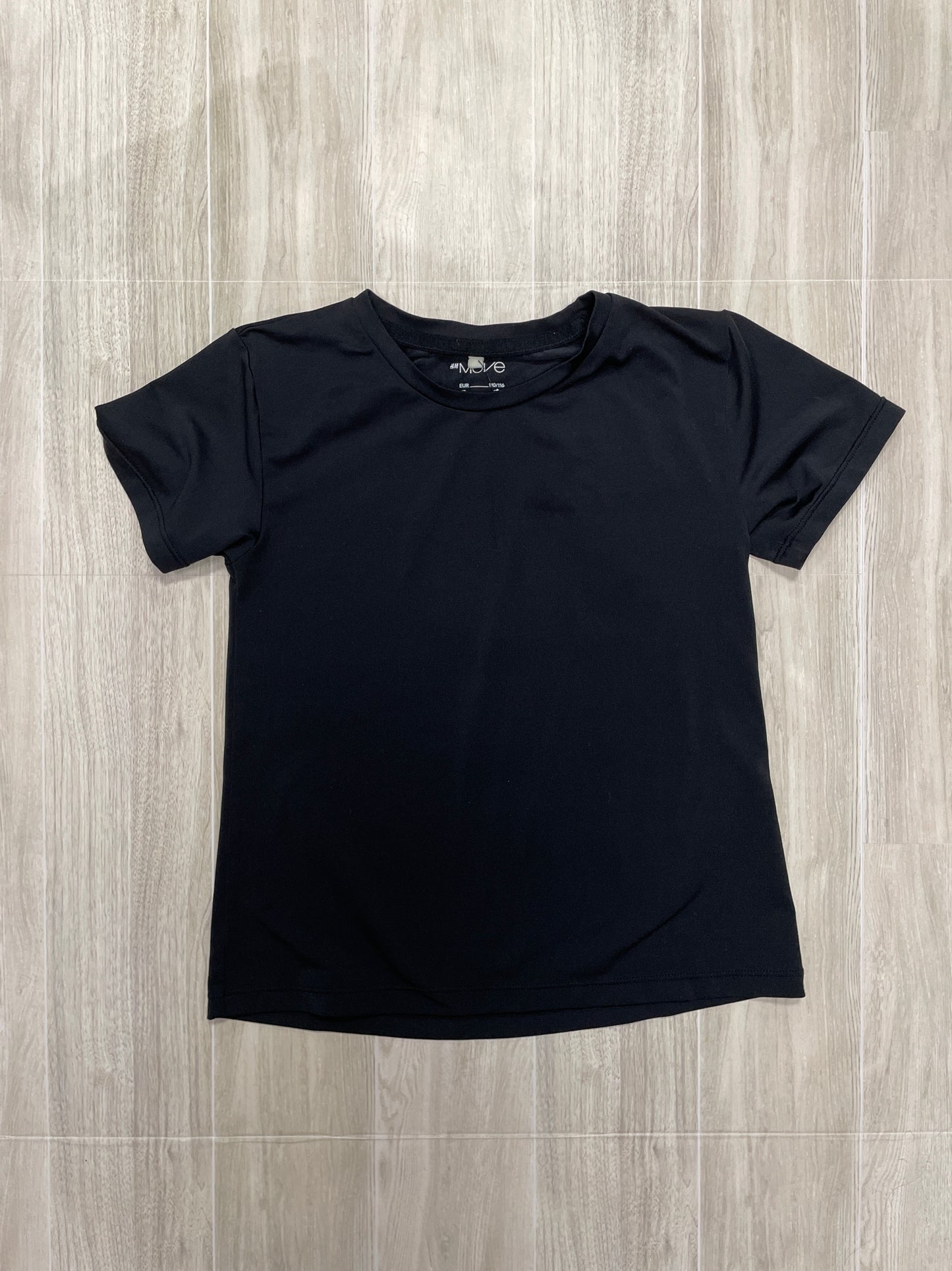 5/6 Black Active Tee