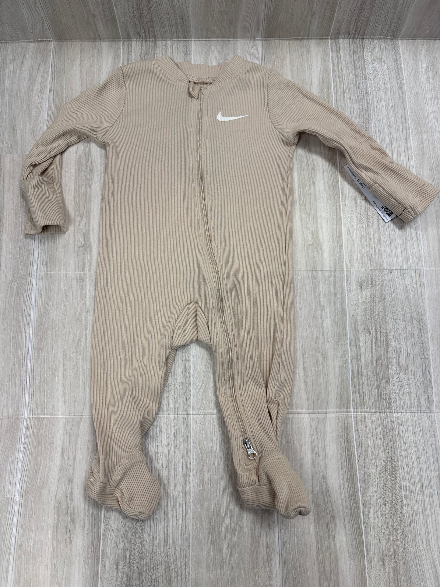 6m Tan Ribbed Nike Pajama