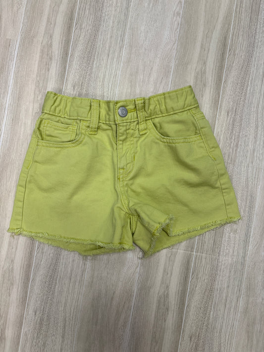 7 Lime Green Denim Shorts