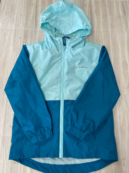 5/6 Blues Eddie Bauer Windbreaker Jacket