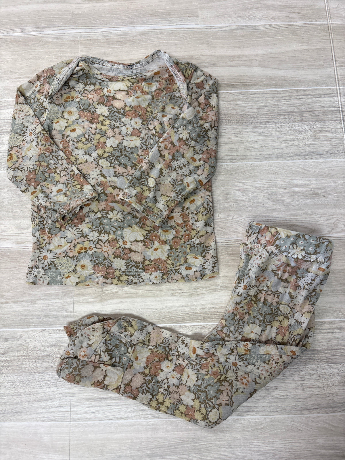 3-6m Solly Baby Fall Floral 2 Piece Set