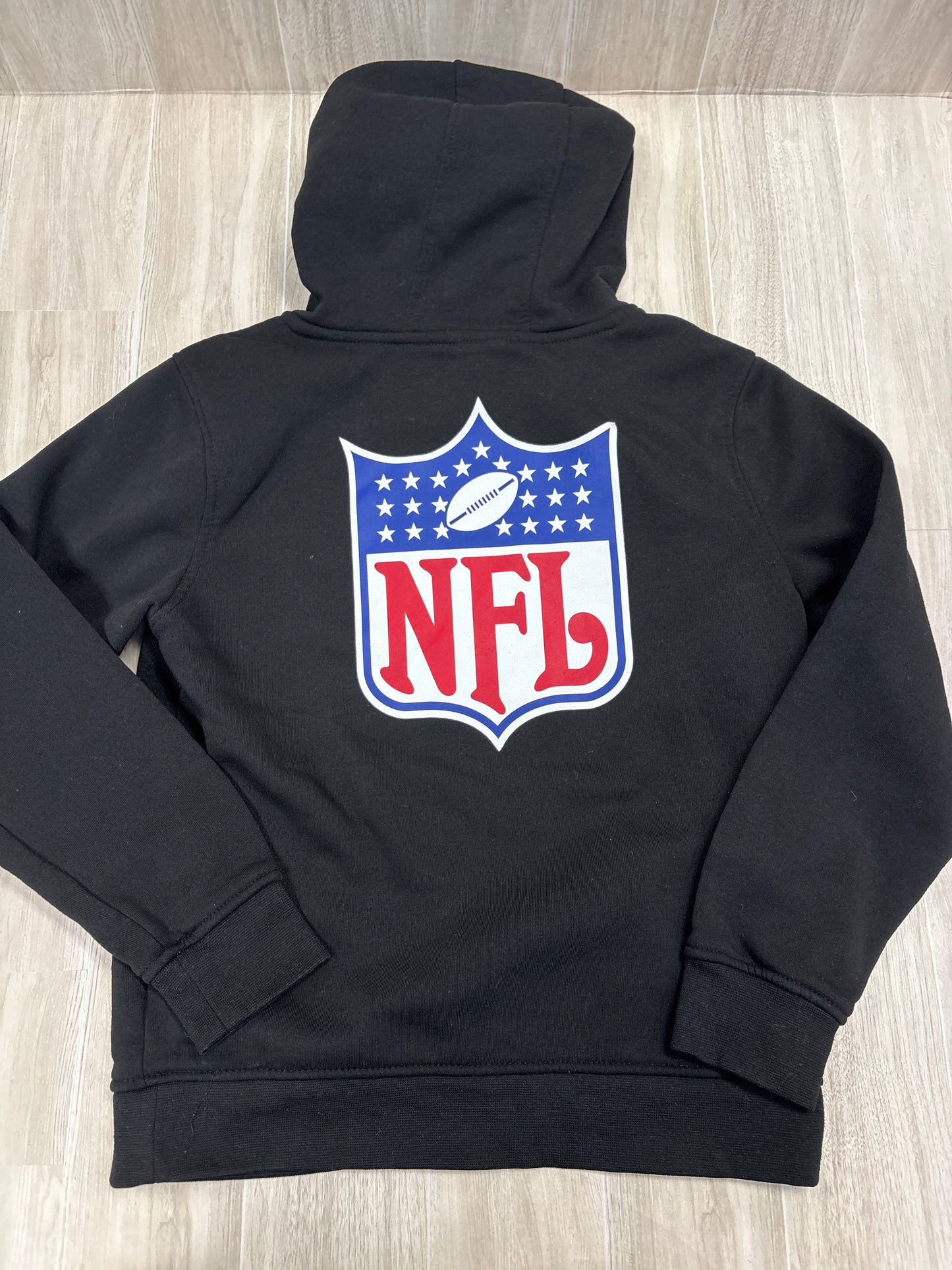 8 NFL Logo Black Hoodie
