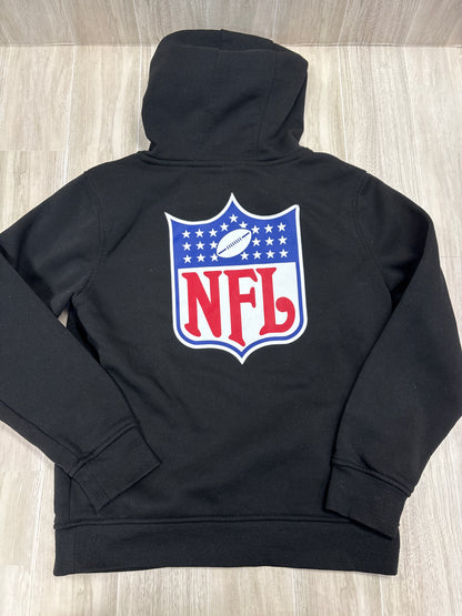 8 NFL Logo Black Hoodie