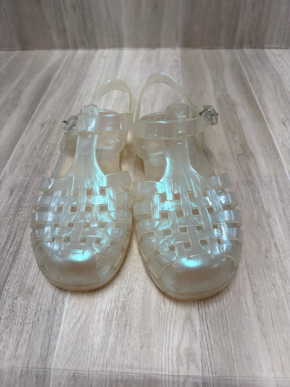 1Y Iradescent Jelly Sandal
