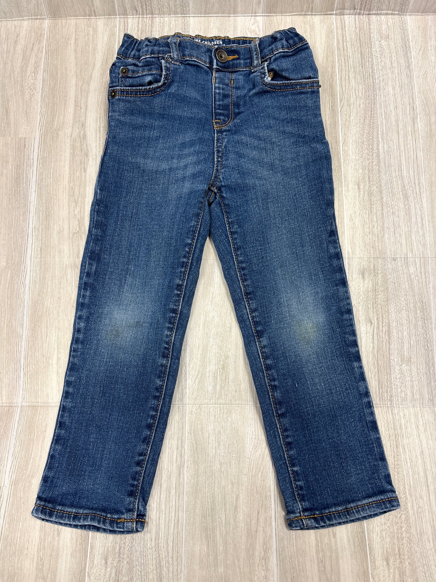 4T Childrens Place Medium Wash Skinny Stretch Denim - Blemish