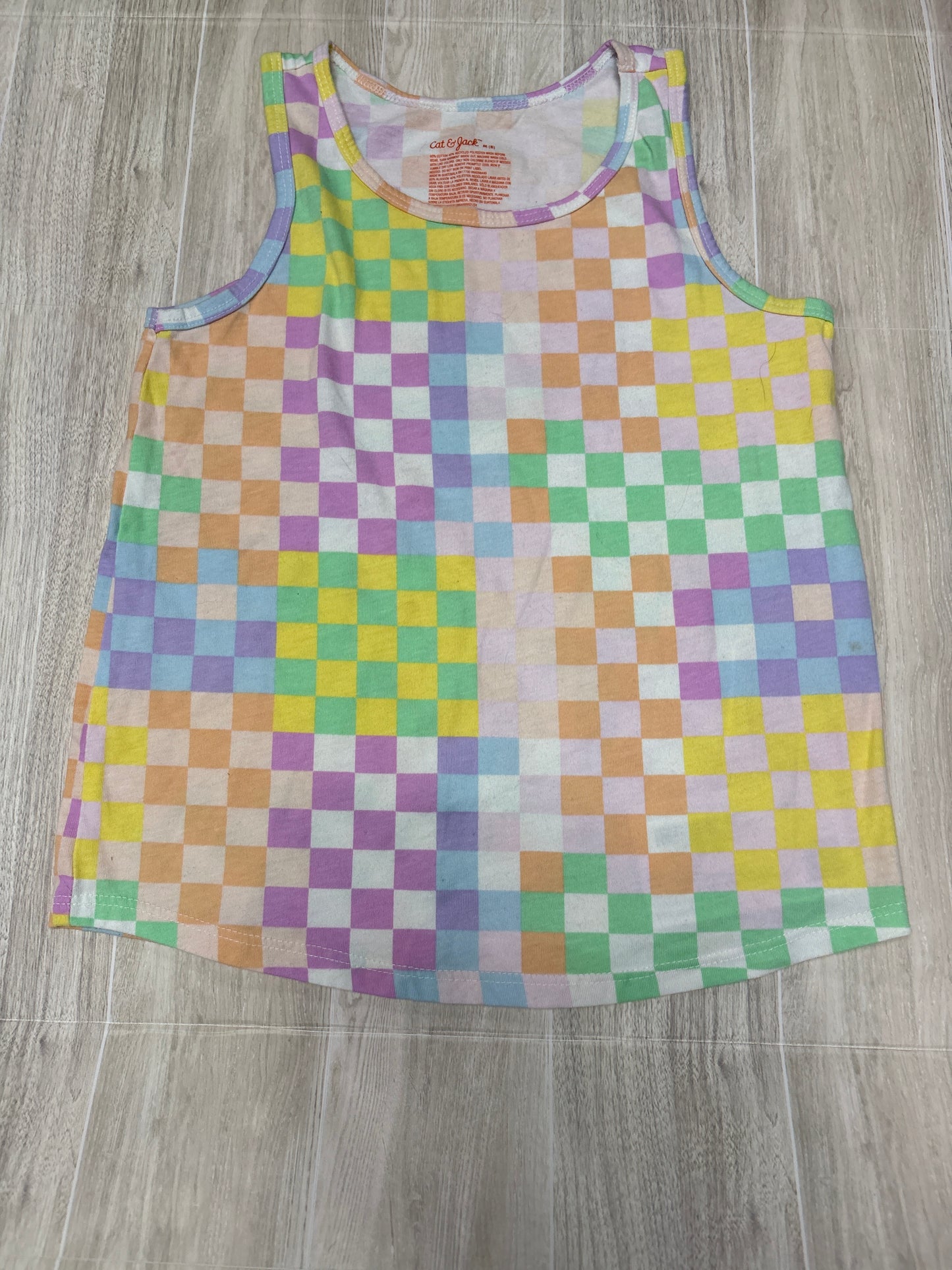 8 Colorful Checkered Tank