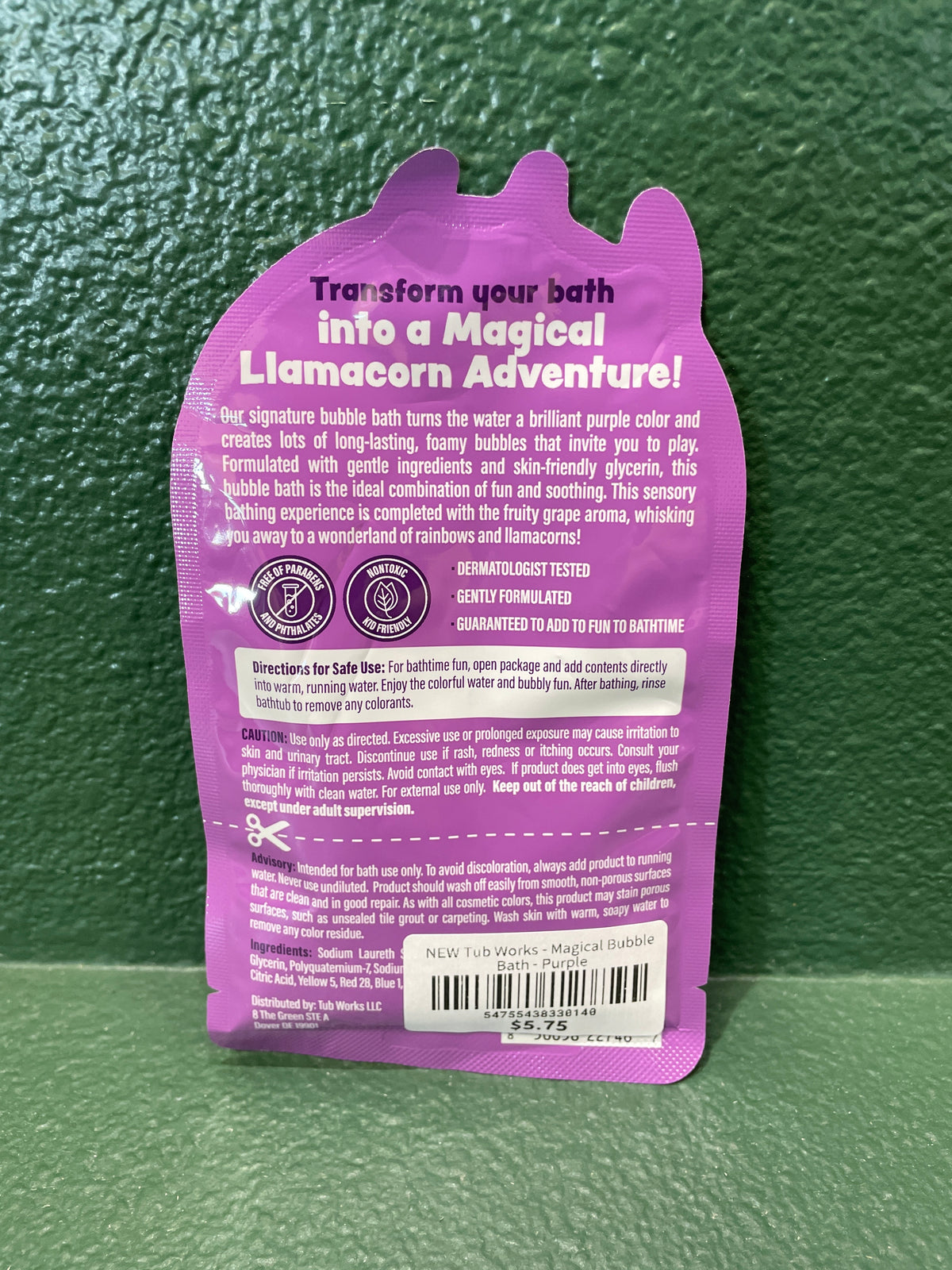 NEW Tub Works - Magical Bubble Bath - Purple