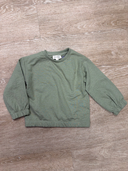 3T Olive Crewneck