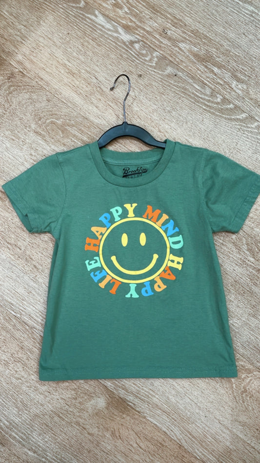 4T Happy Mind Happy Life Tee - Blemish