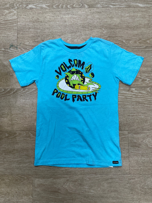 7 Volcom Blue Pool Party Tee