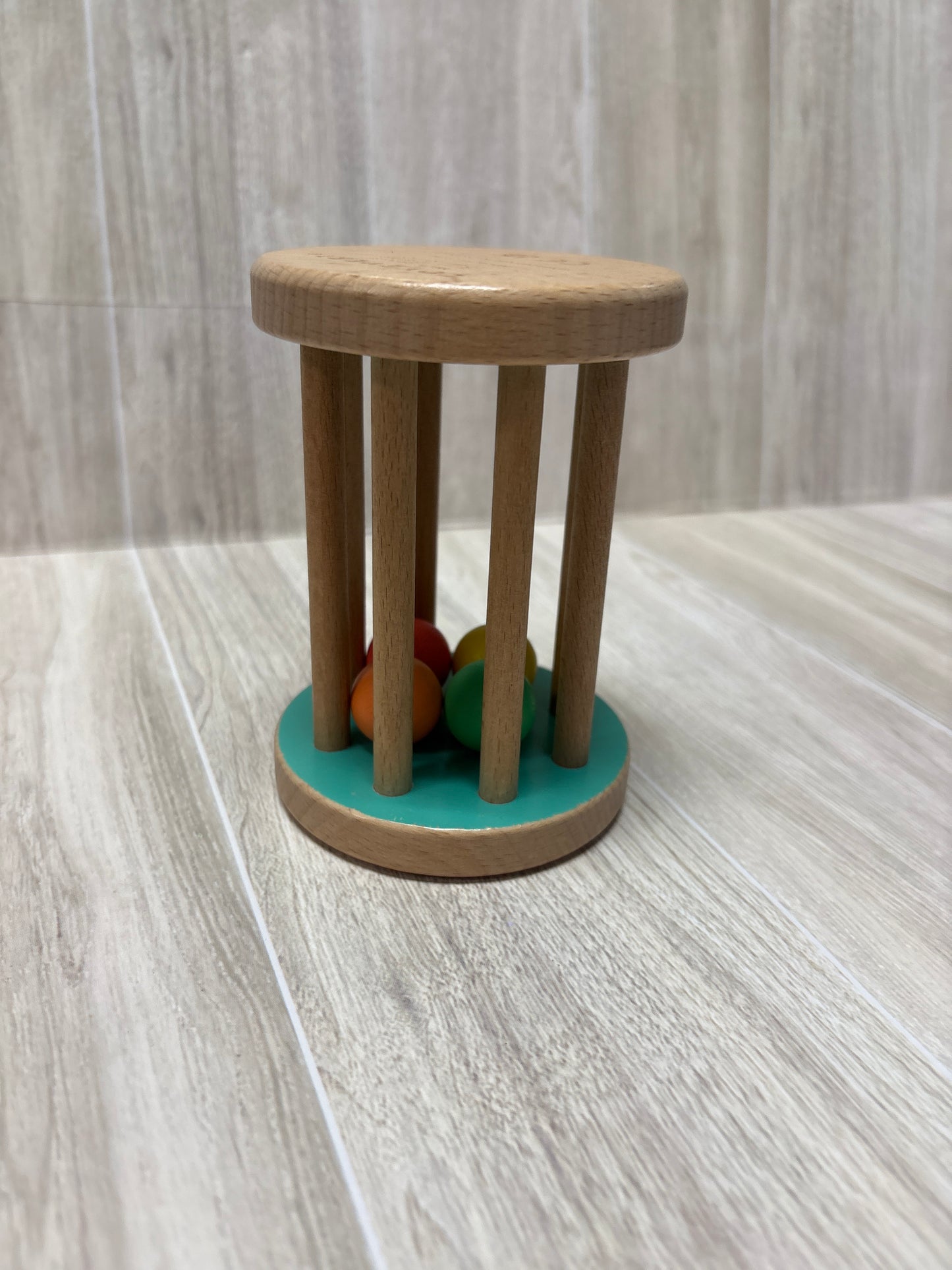Toy - Lovevery Wooden Cage Rattle