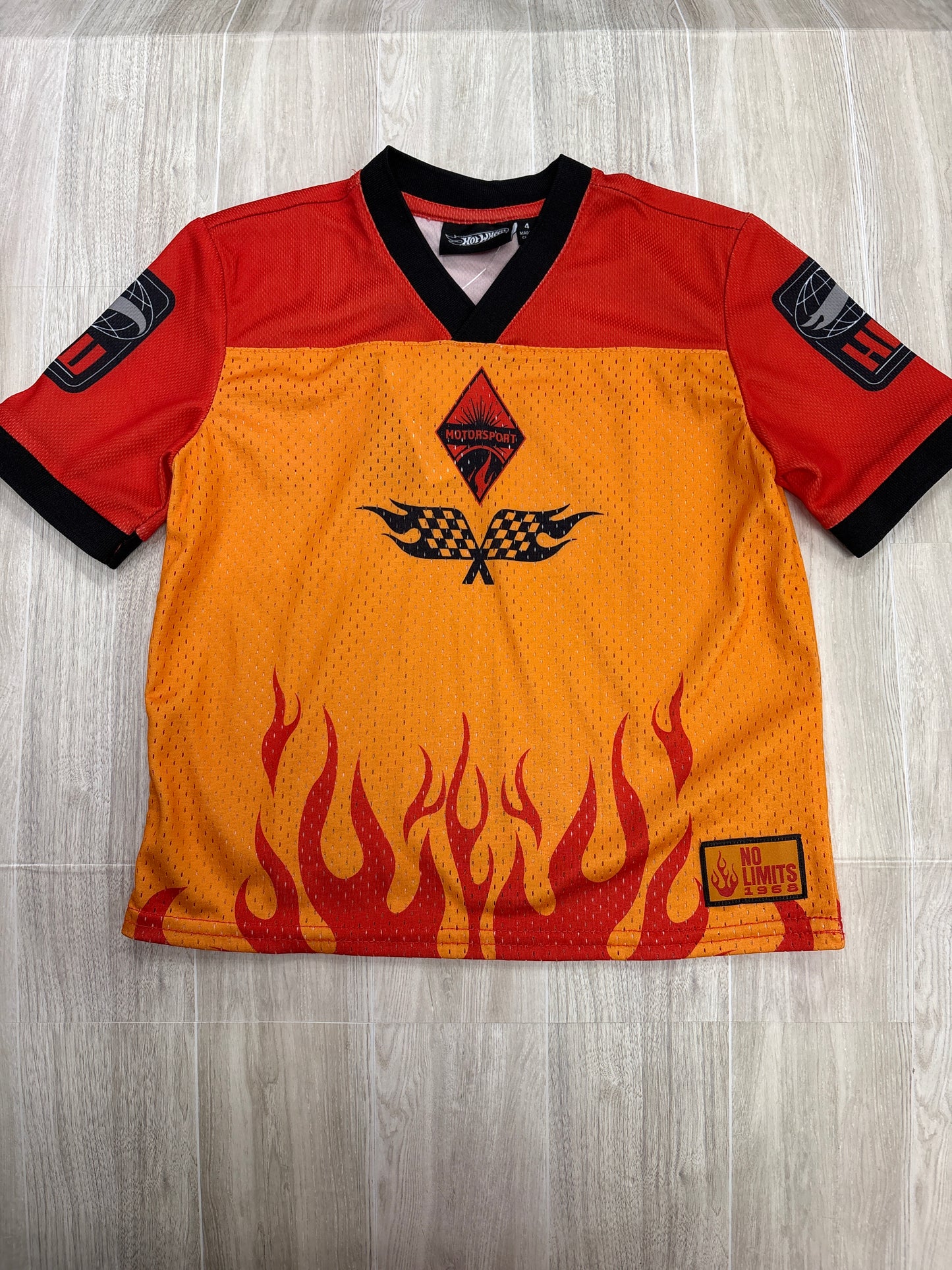 NWT 4T Hot Wheels Jersey