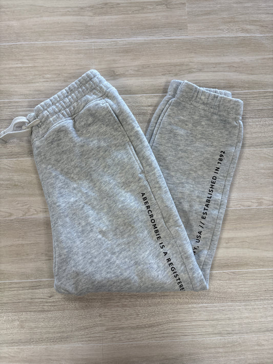 5/6 Abercrombie Kids Grey Jogger Sweatpant - Blemish
