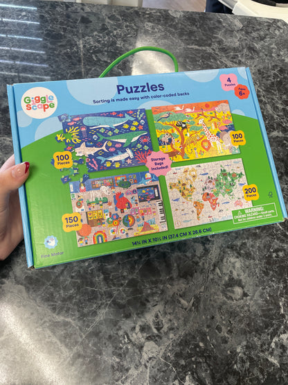 Toy - 4 Pack Puzzles