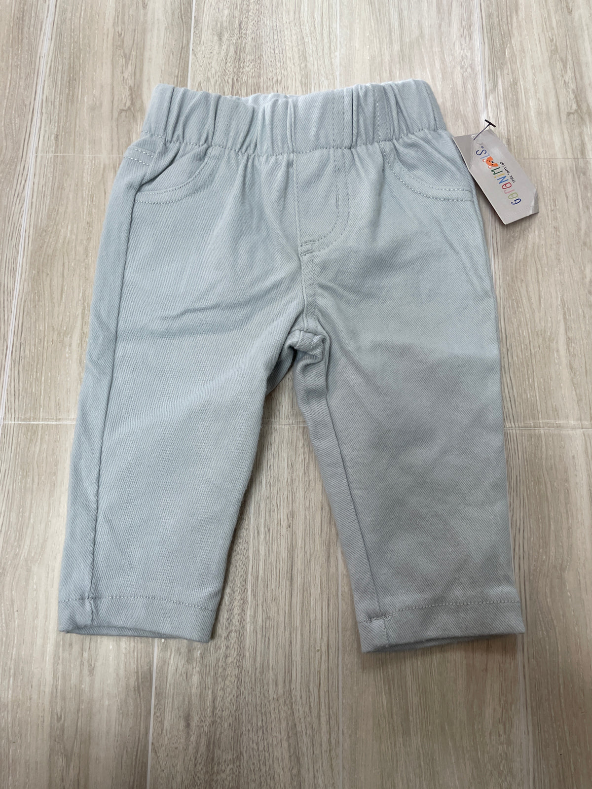 NWT 3-6m Light Blue Jegging