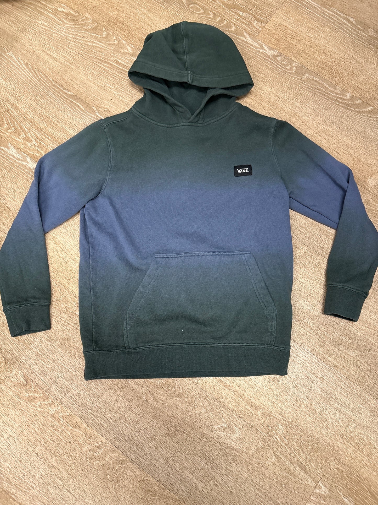 10/12 Vans Green/Blue Ombre Hoodie