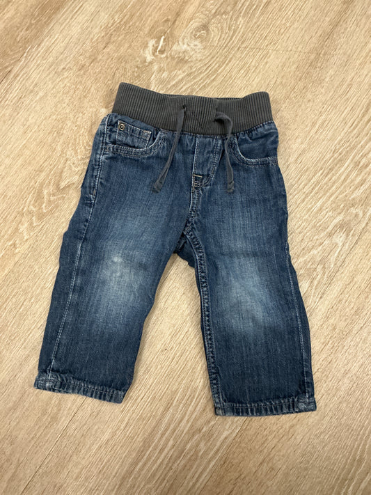 12-18m Babygap Pull On Denim - Blemish