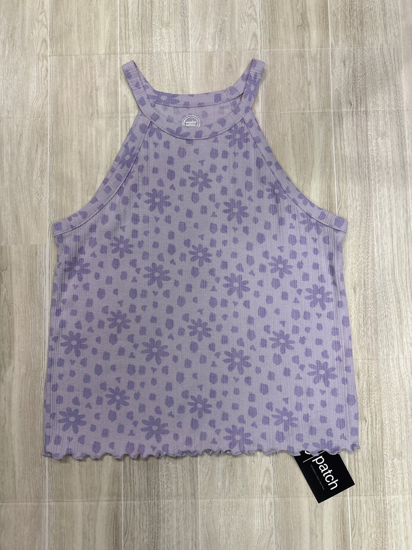 10/12 Purple Flower Tank