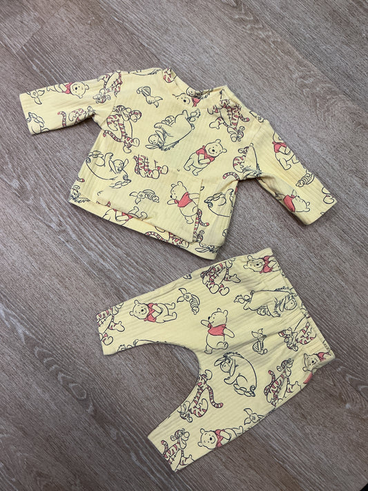 6/9m Yellow Winnie The Pooh Set