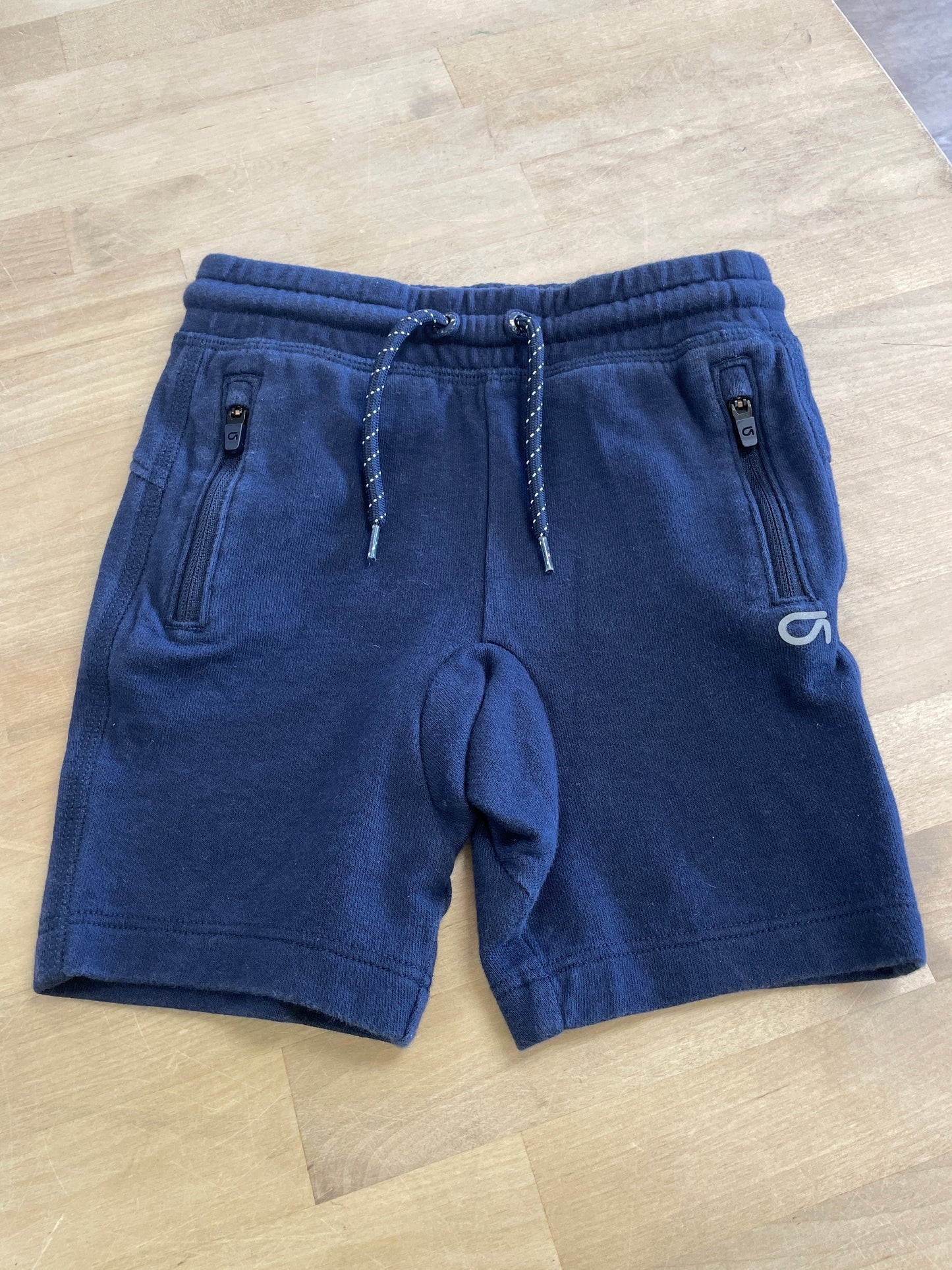 2T Navy Gap Zipper Shorts