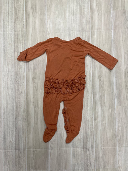 Newborn Rust Spearmint Love Pajama
