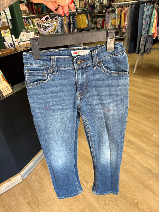 6 Levis 511 Slim Denim Pants - Light Wash- Blemish