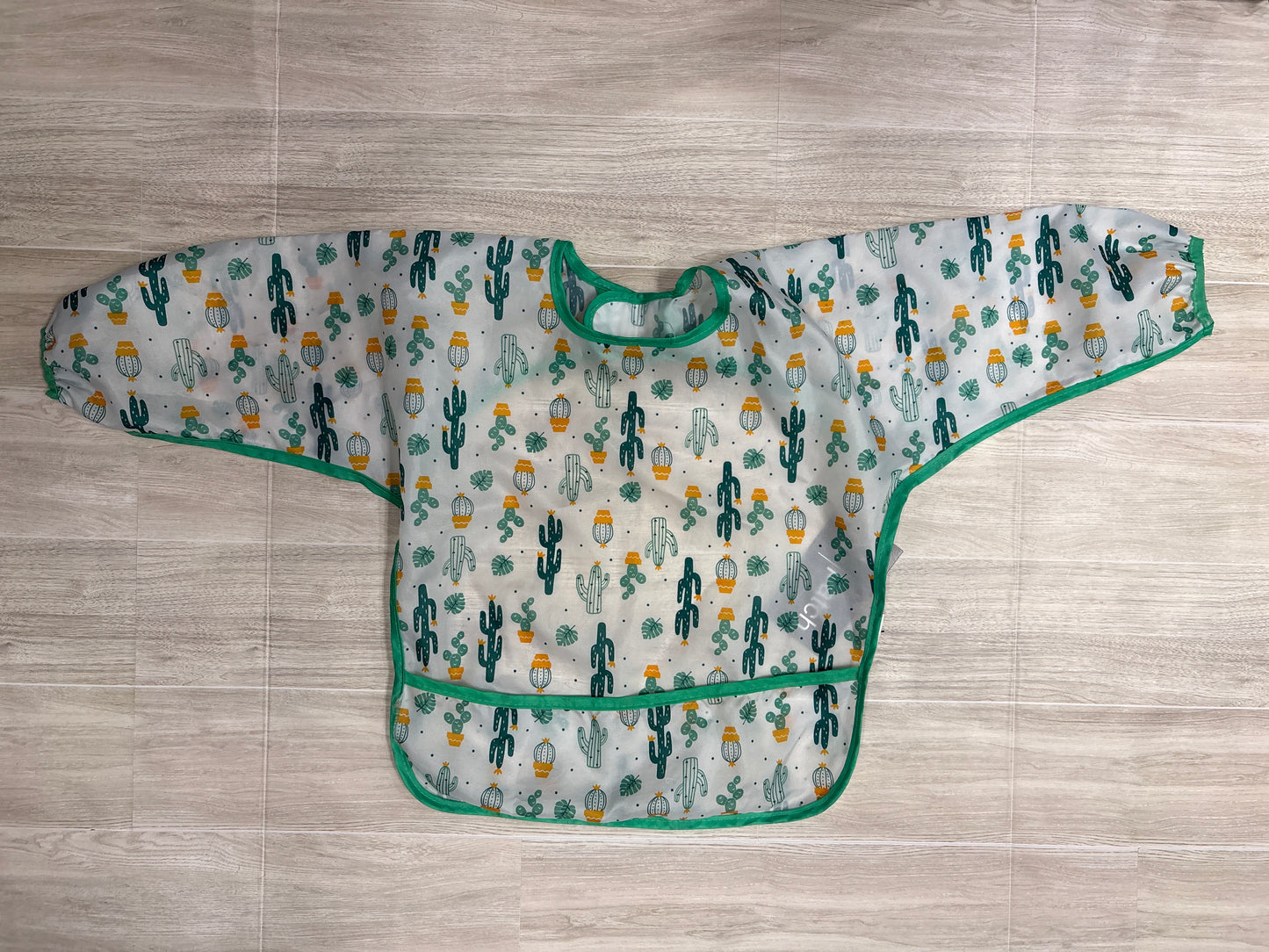 Cactus Long Sleeve Bib