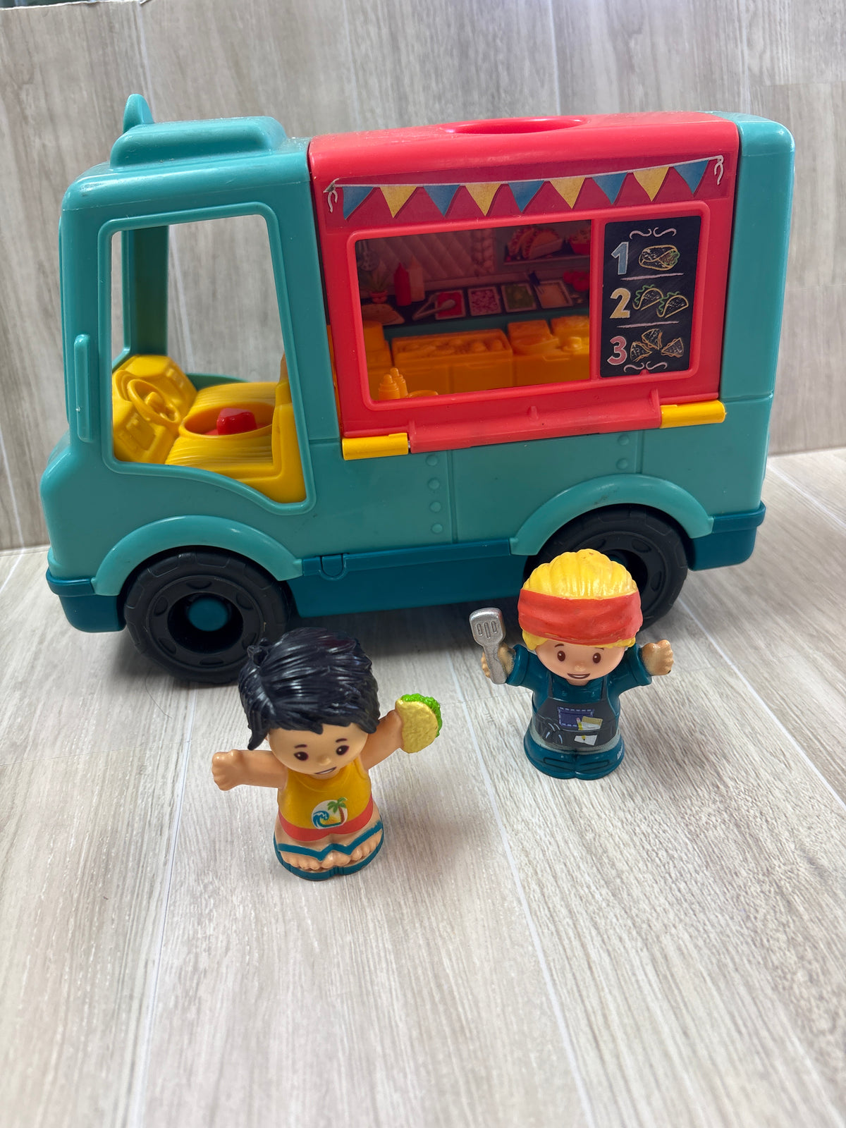 Toy - Fisher Price Taco Truck With People