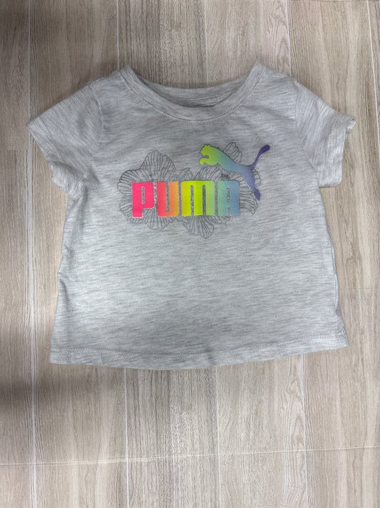 2T Grey Puma Tee
