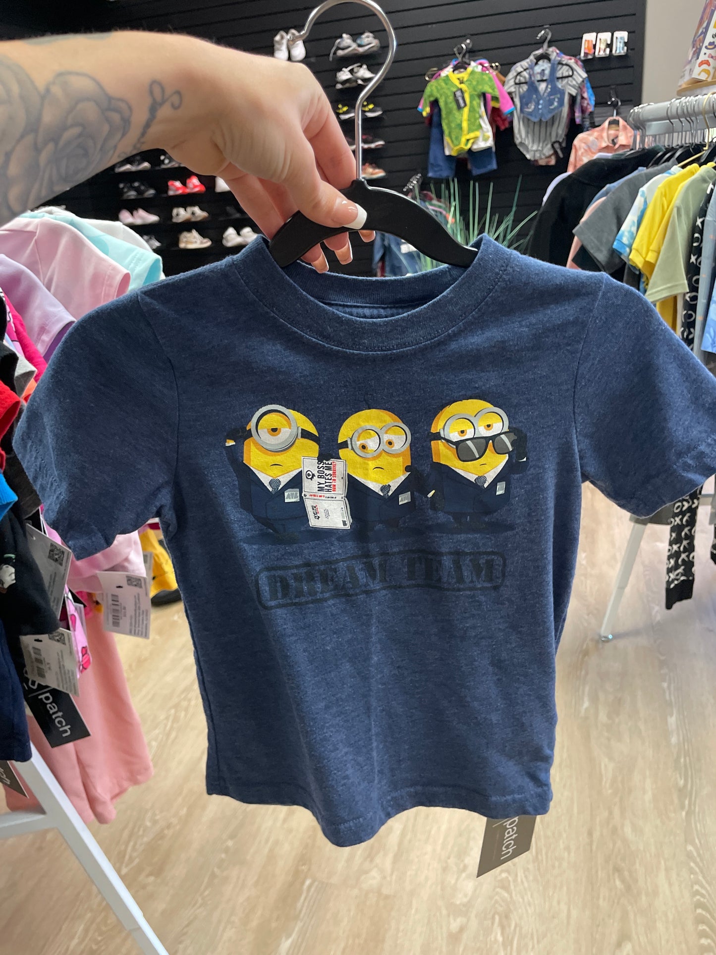 2T Minion Dream Team Graphic Shirt