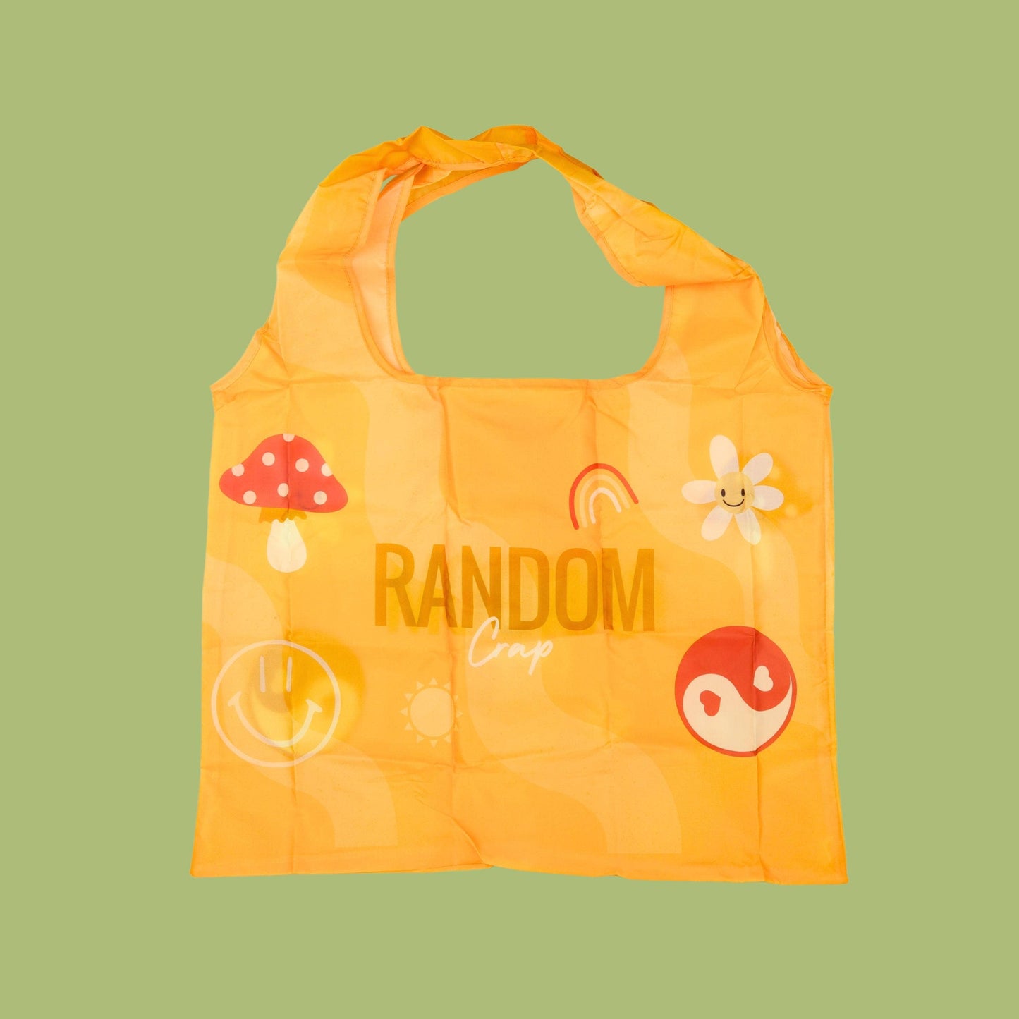 Properly Improper - Reusable Nylon Tote Bag: Random Crap