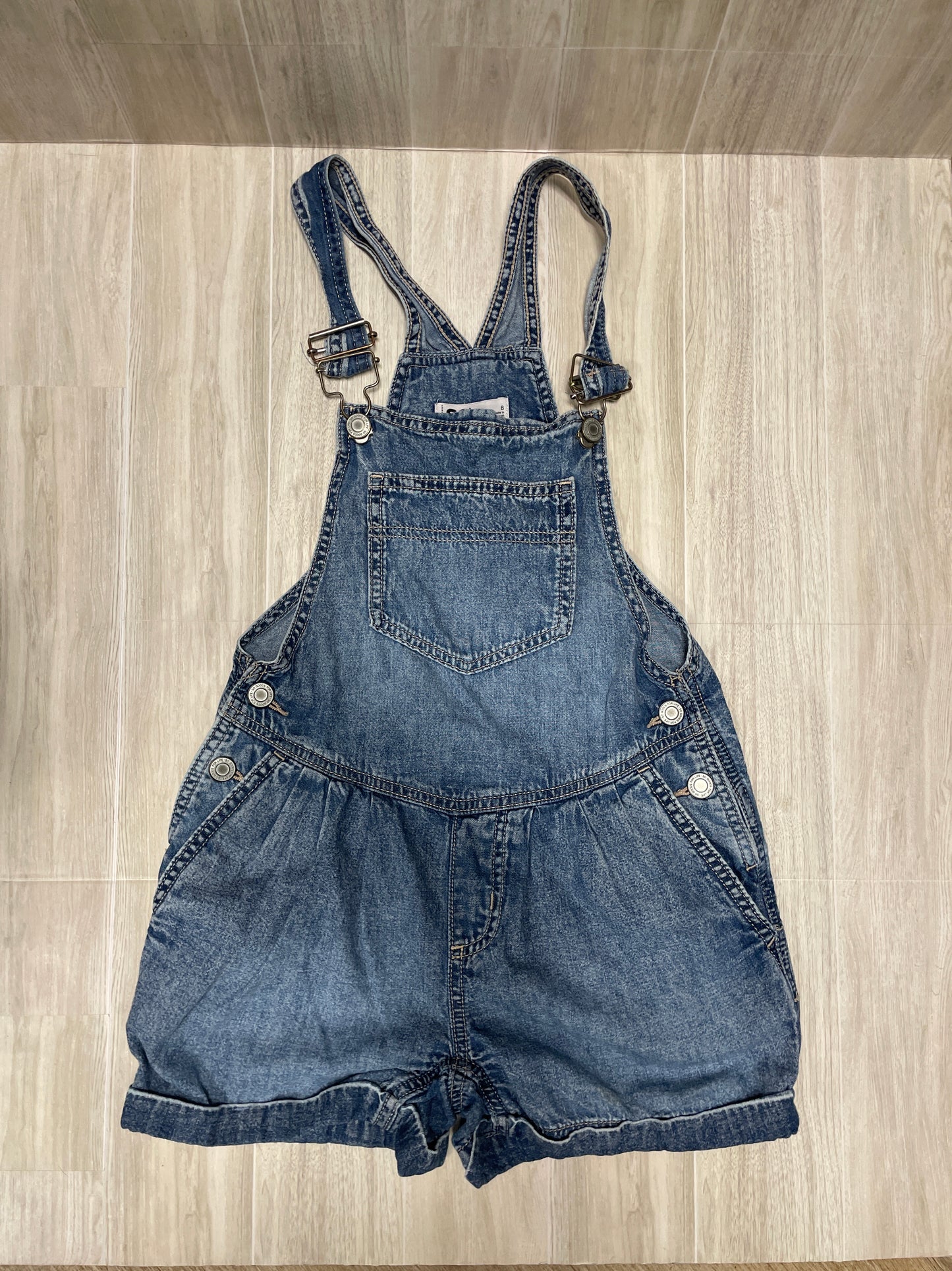 8 Medium Wash Overall