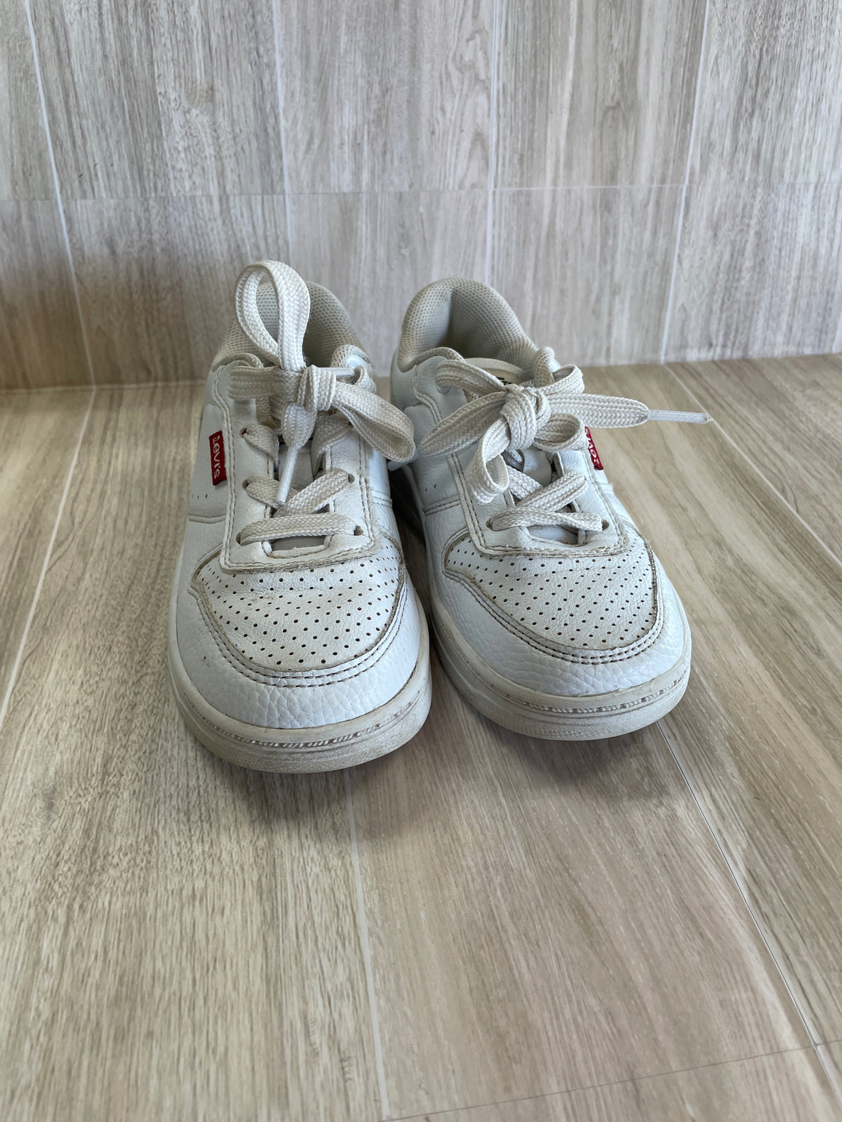 10m Levis White Leather Sneaker