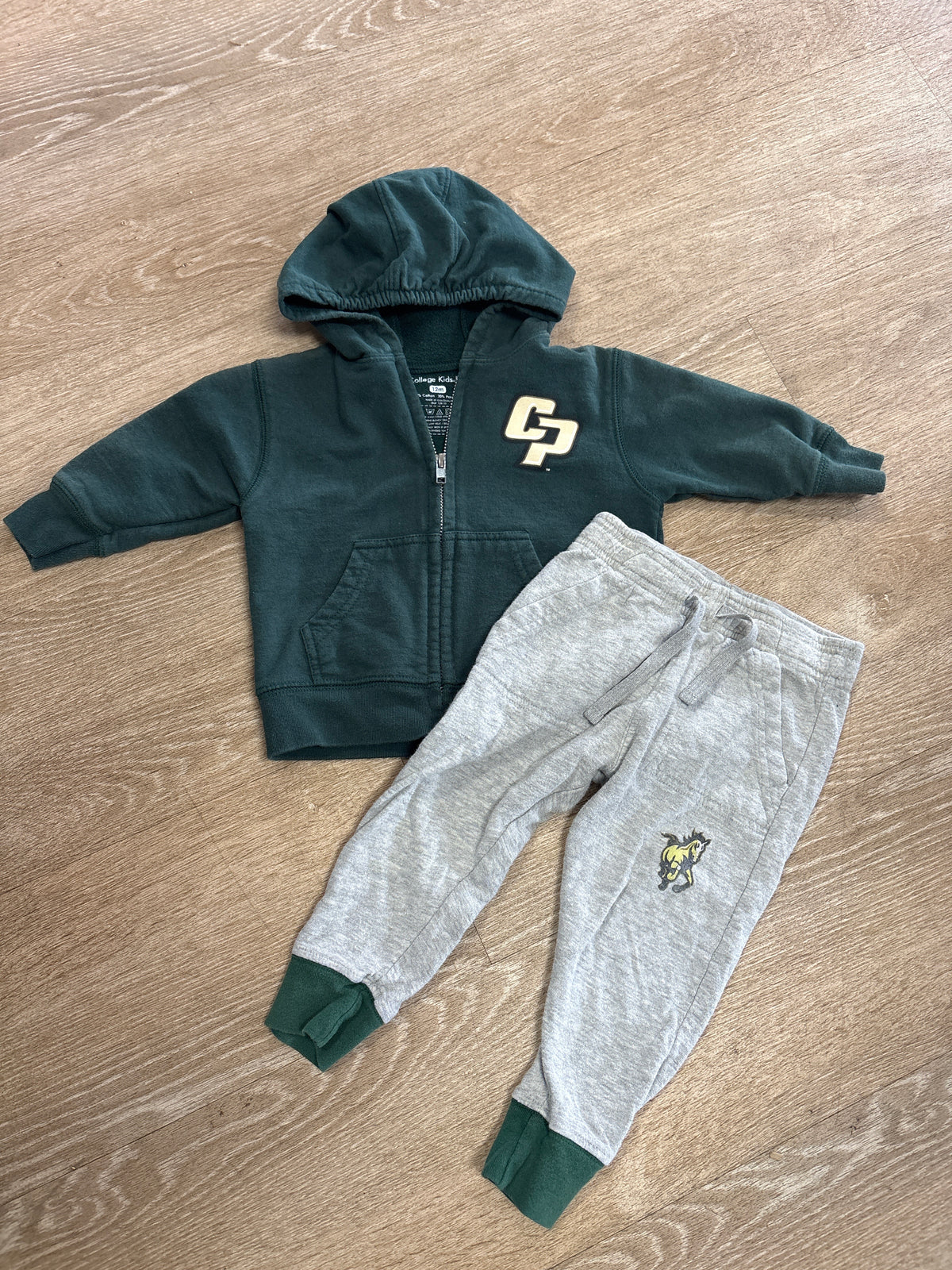 12m Cal Poly 2 Piece Sweat Set