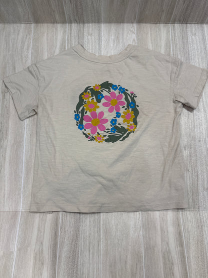 6/7 Beige Breathe In The Wild Air Graphic Tee