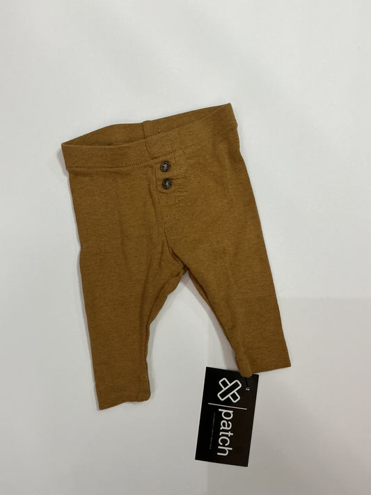 Newborn Legging - Camel