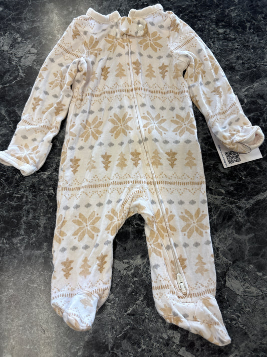 Newborn Holiday Print Pajama