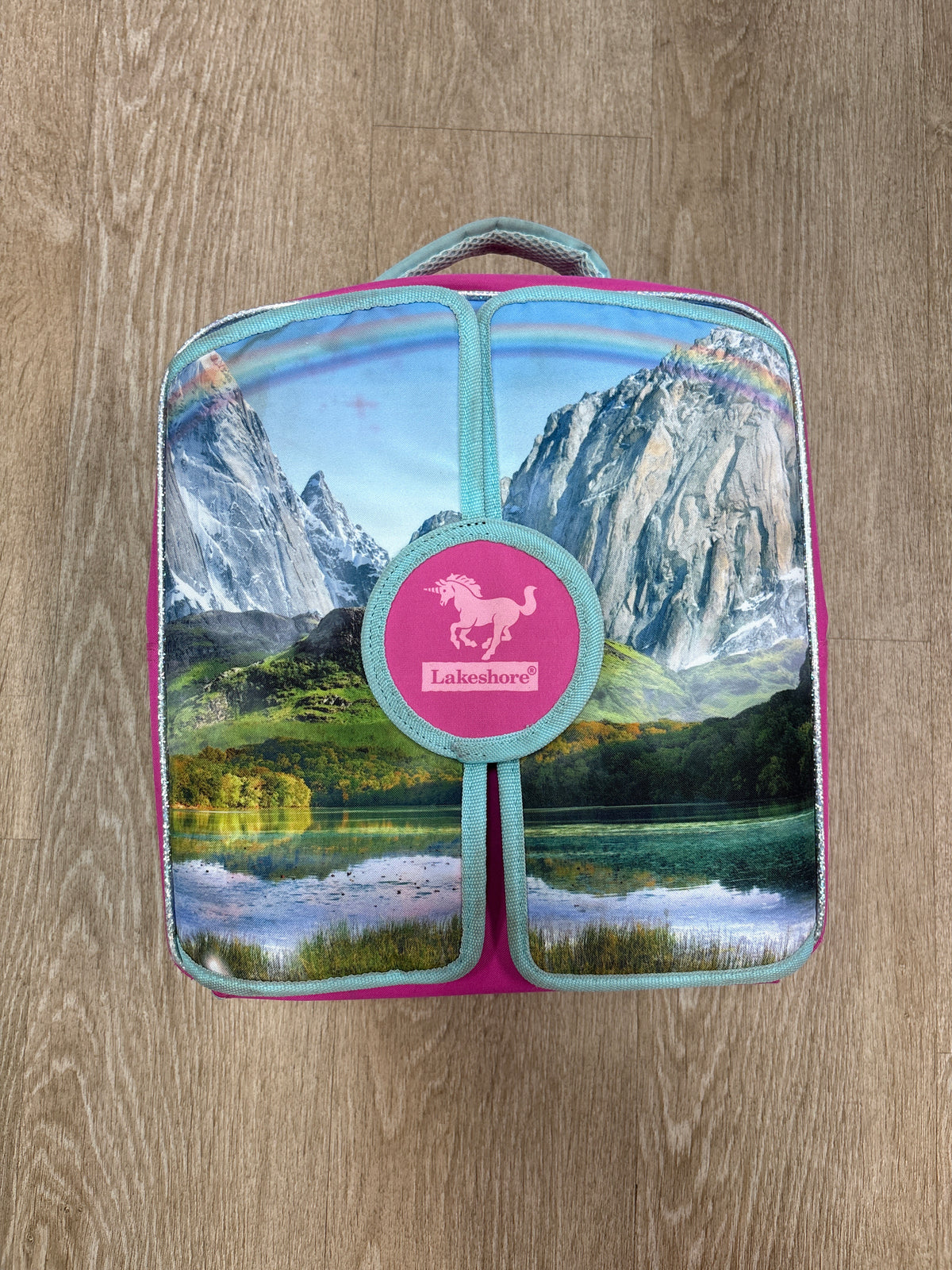 Lakeshore Scenic Backpack with Unicorns
