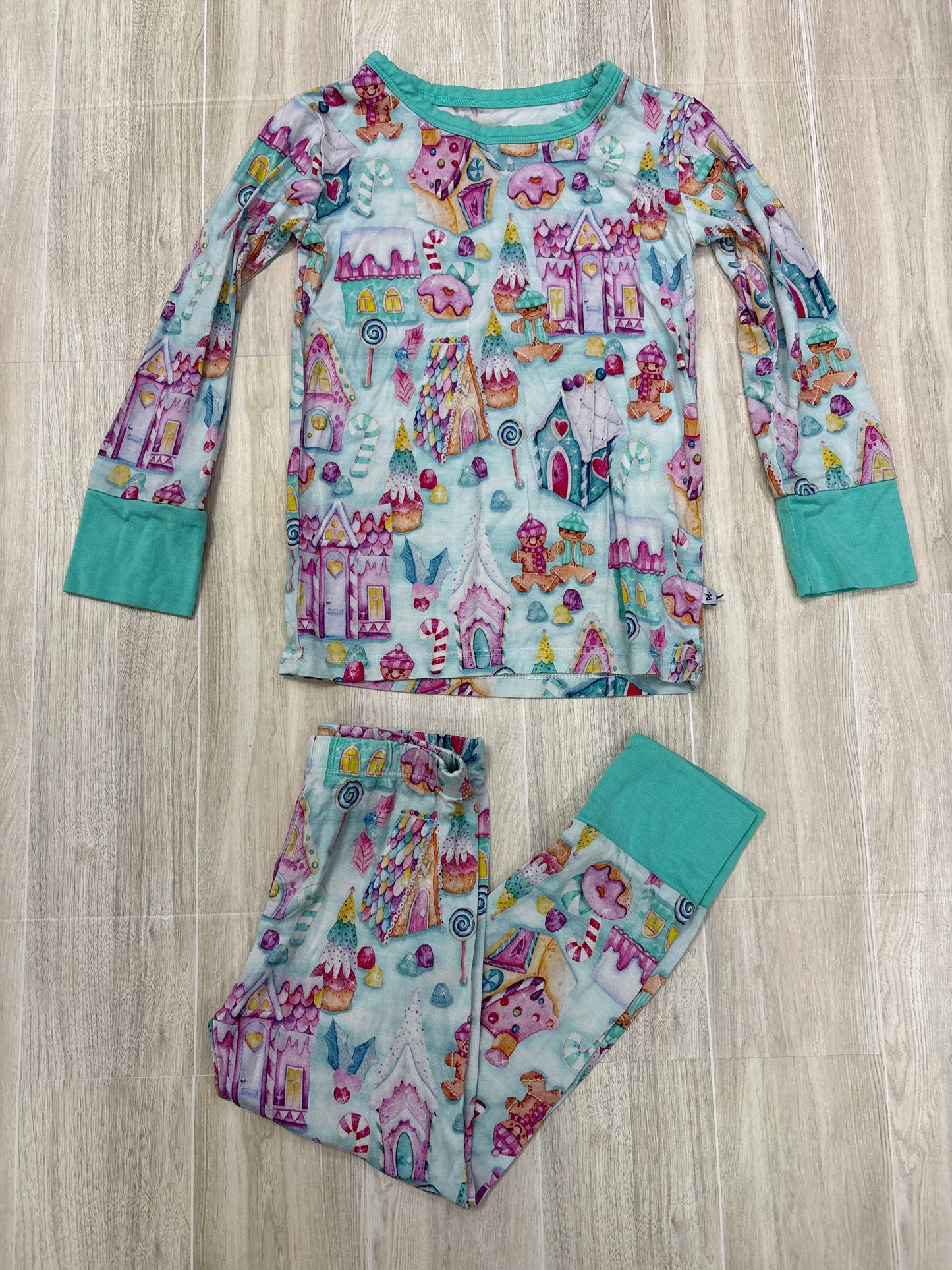 3T Birdie Bean Blue Candy House Treats 2 Piece Lounge Set