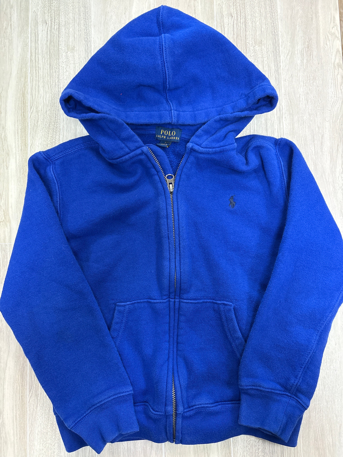 7 Ralph Lauren Royal Blue Zip Up Hoodie + Jogger Set