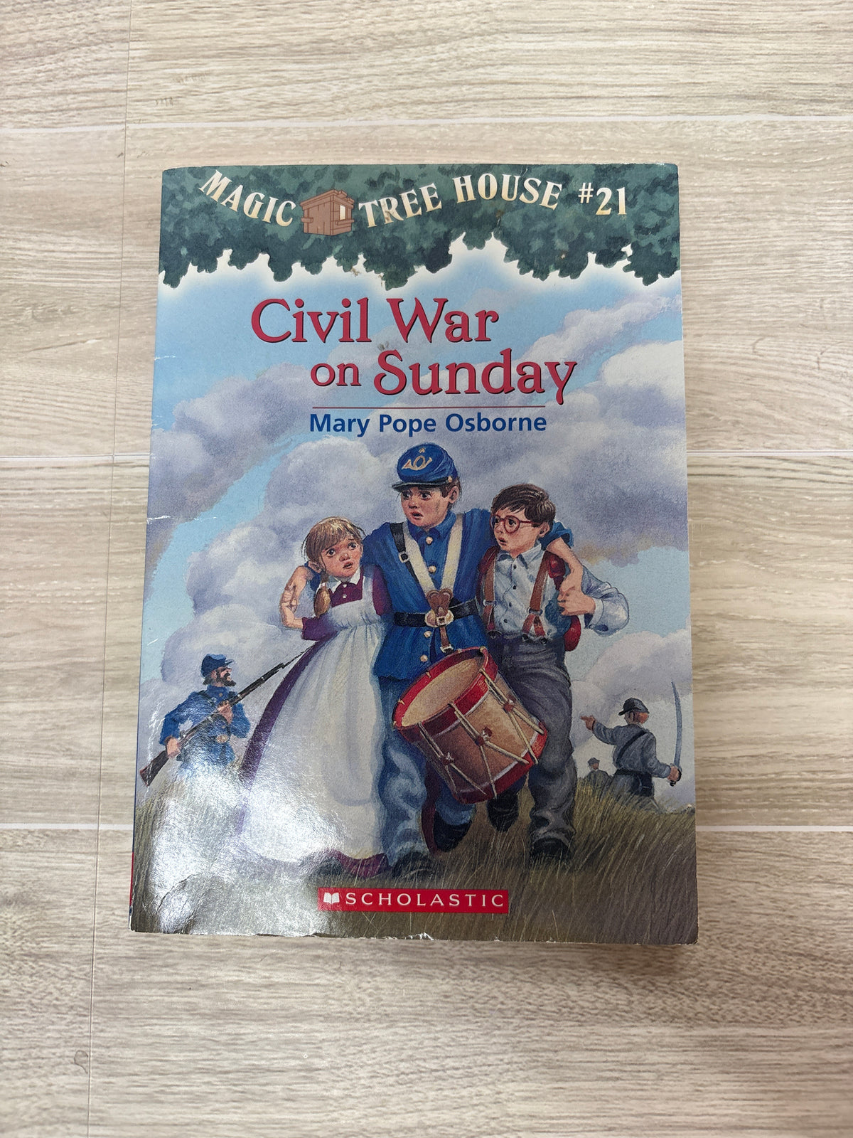 Book - Magic Tree House - Civil War On Sunday