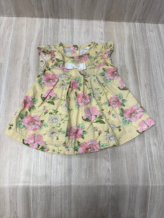3-6m Laura Ashley Baby Yellow Flower Dress